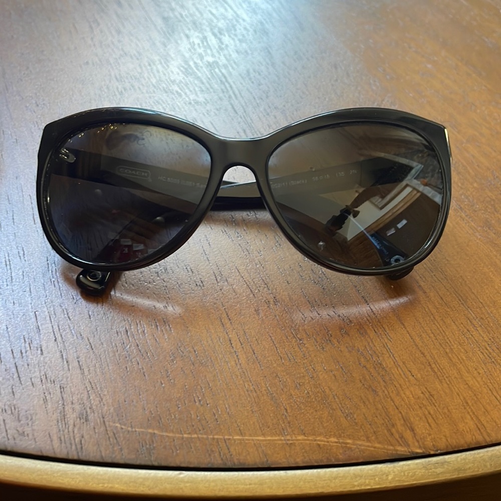 Coach sunglasses and case. Used but in good condition.
